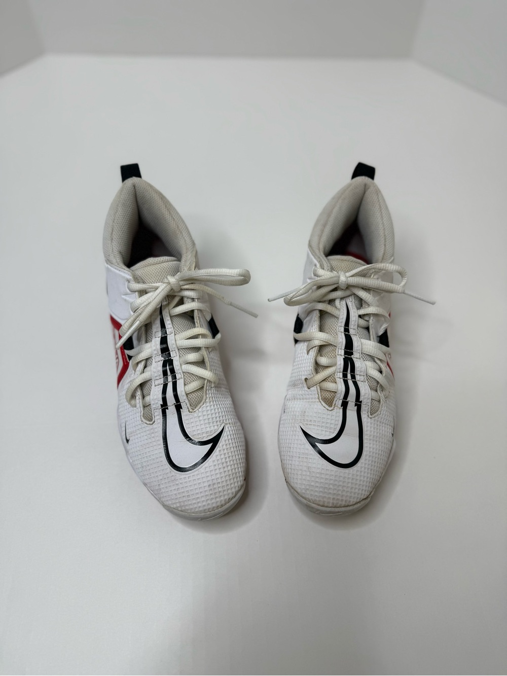 Nike Alpha White Football Cleats